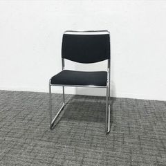 wilkhahn Aline 黒 メッシュ スタッキングチェア 2脚セット黒 - メルカリ