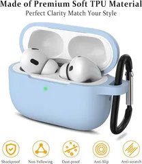 ケース AirPods Pro2 ケース& Airpods Pro ケース 耐衝撃 AirPods Pro 第2世代/第1世代 (2023/2022/2019)専用 カラビナ付き ワイヤレス充電対応 s848
