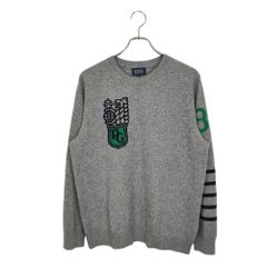PEARLY GATES パーリーゲイツ ゴルフ カシミヤ ニット セーター 053-7270001 5 グレー