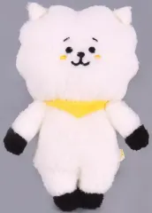 【中古】ぬいぐるみ RJ(ジン) 5周年記念 レインボーカラー イエロー ぬいぐるみ 「BT21」 ロフト限定