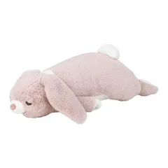 新品 プレゼント48959-20 だきまくら ぬいぐるみ もちもち ふわふわ Mサイズ(全長約50cm) ロップイヤーのひな ねむねむアニマルズ 抱き枕 りぶはあと