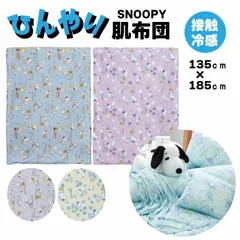 【訳あり】スヌーピー 接触冷感ひんやり肌布団(チャーリー)シングル 夏用 洗える 涼感 キャラクター 寝具 子供用 大人用 お昼寝用 夏掛け布団 接触冷感 掛け布団 暑さ対策 PEANATSのサムネイル