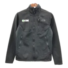 THE NORTH FACE ノースフェイス ソフトシェルジャケット アウトドア 企業ロゴ ワンポイントロゴ ブラック (メンズ S) 中古 古着 Q8992