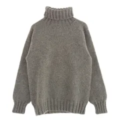 ANATOMICA アナトミカ 3PLY SHETLAND SWEATER TURTLE JAMIESON'S シェットランド セーター タートル ジャーミソンズ ニット グレー系 38【極上美品】【中古】のサムネイル
