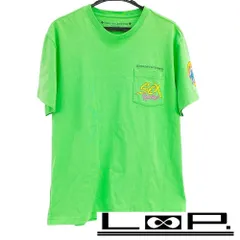 ◆SALE◆　■新同■　クロムハーツ MATTYBOY Tシャツ トップス コットン グリーン #L 【188015】◇のサムネイル