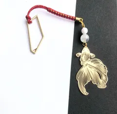 1390金魚の根付け　金色　夏　オシャレ　浴衣　兵児帯　かごバッグ　三分紐　帯締め　帯揚げ　草履　下駄