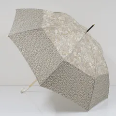 傘 JILLSTUART ジルスチュアート USED美品 フラワー 小花柄 ブランド かわいい グラス骨 60cm A2789