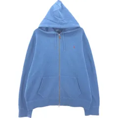 古着 ラルフローレン Ralph Lauren POLO by Ralph Lauren スウェットフルジップパーカー メンズXXL相当/eaa542539