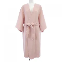 ドゥロワー ギャバウエスト リボン コート ピンク ロング スプリング フレア ドゥロワー ギャバウエスト リボン コート ピンク ロング スプリング