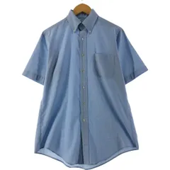古着 80~90年代 ブルックスブラザーズ Brooks Brothers 半袖 ボタンダウンシャツ USA製 メンズM相当 ヴィンテージ/eaa536442
