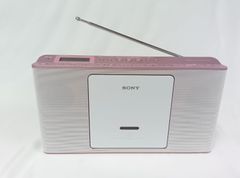 SONY ZS-E80 2019年製 CDラジカセ ピンク 040 - メルカリ