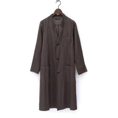 ワイズ Y's コットン ロングジャケット  レディース ブラウン [Y00823]のサムネイル