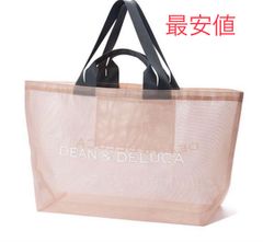 DEAN&DELUCA ディーン&デルーカ メッシュトートバッグ ピンク L - メルカリ