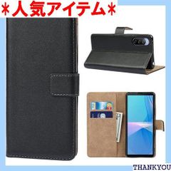 Pelanty Xperia 10 III ケース手帳型 for Sony Xperia 10 III SOG04 SO-52B 本革 リサイクルレザー 携帯カバー スタンド機能 カード収納 スマホケース 全面保護 エクスペリア10iii 塵 ブラック 798