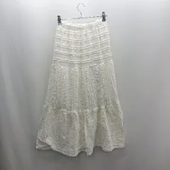 ◇ Θ SpRay スプレイ ロング フレア スカート サイズF ホワイト系 レディース E  【1502060048873】