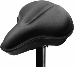 サドルカバー 自転車 痛くない 加厚タイプ 大型 クッション 厚み3.5cm 重量320gの大判サイズ 肉厚 防水 サドル 高反発 ジェル  電動自転車のサムネイル