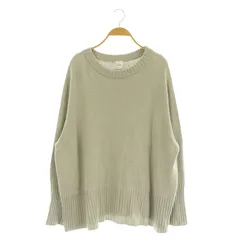新品【24SS】スピックアンドスパン　バルキーヤーン　ロングリブ　ニット ≪WEB+一部店舗限定追加≫バルキーヤーン ロングリブ プル