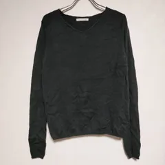 evam eva”コットンニットカシュクールプルオーバー・ブラック