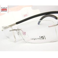 HOYA 1.60レンズ 標準装備 メガネ【フレーム＋度付レンズ＋ケース込みのセット販売】ツーポイント ふちなし 眼鏡 カラーレンズ対応可 mw-100s
