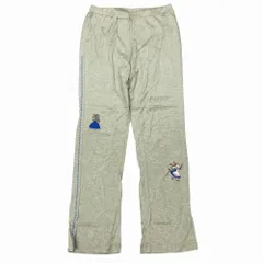 アルベロベロ ALBEROBELLO オレボレブラ ブタさん 刺繍 ストレッチ パンツ レギンス ステッチ ボトムス ベージュ レディース 【中古】