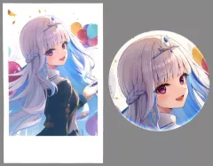 【中古】グッズセット リゼ・ヘルエスタ 缶バッジ＆チェキ風カード 「バーチャルYouTuber にじさんじ リゼ・ヘルエスタ 誕生日2024」