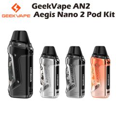 Geekvape Aegis Nano 2 AN2 Pod Kit 1100mAh 2ml スターターキット ギークベイプ イージス ナノ ポッド 電子たばこ 電子タバコ ベイプ 本体 リキッド 超爆煙 禁煙 水蒸気 電子 シーシャ 持ち運び mtl vape