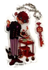 【中古】キーホルダー・マスコット(キャラクター) 日向夏彦 「地縛少年花子くん GHOST HOTEL’S CAFE トレーディングアクリルキーホルダー」