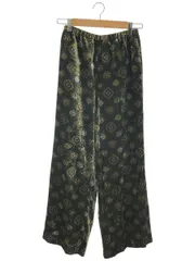 BEAUTY&YOUTH UNITED ARROWS (ビューティーアンドユースユナイテッドアローズ) ★ ③ 1614-199-6089 ベルベットプリントパンツ/ワイドパンツ レディース オリーブ S