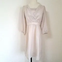 anySIS エニィスィス 長袖 カシュクール風 ワンピース