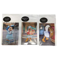 ディズニー 生写真 3種セット① ミニー ドナルド 東京ディズニーシー