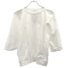 CINOH チノ COTTON JERSEY DOLMAN SLEEVE T-SHIRT ボリュームTシャツ  ホワイト 36のサムネイル