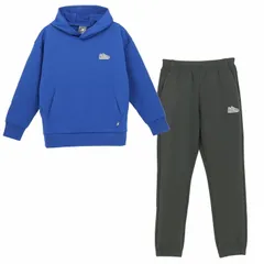 ニューバランス キッズ ジュニア スウェット 上下 Newbalance シューパッチライト プルオーバーパーカー ロングパンツ セットアップ 140-160cm 子供服 子ども スエット 上下組  キッズウエア/ABT55562-ABP55563-RY