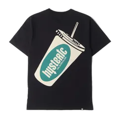 美品 HYSTERIC GLAMOUR ヒステリックグラマー Tシャツ サイズ:S 21SS ワンポイント バック SOFT DRINK ガール ウーマン グラフィック クルーネック 半袖Tシャツ ブラック 日本製 トップス カットソー【メンズ】のサムネイル