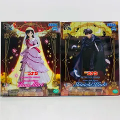 【飾磨店】 中古 フィギュア 名探偵コナン 工藤新一&毛利蘭 XrossLink ２体セット 【711】