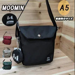 ムーミン ショルダーバッグ レディース 斜めがけバッグ ブランド MOOMIN ショルダー バッグ グッズ 小さめ 大人 軽量 軽い 旅行 RMNK-01　ブラック　レッド　グリーン　ベージュ　４種類　収納　便利　鞄　バッグ　黒