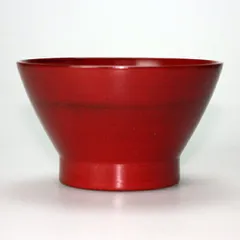 天然木製 和み スープボウル スープボール 根来塗り 汁椀 お椀 お碗 おわん