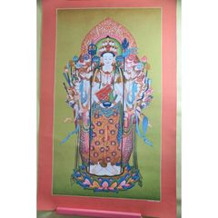 極美品 RinBen リンベン 鳳凰 開運アート 直筆サイン 額装 絵画 大型