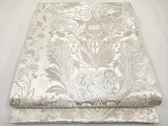 平和屋着物■極上　西陣　川島織物　GUY　LAROCHE　ギ・ラロッシュ　六通柄　本袋帯　花唐草文　銀糸　逸品　CYAA2802s5 平和屋着物□極上 西陣 川島織物 GUY LAROCHE ギ・ラロッシュ 六通柄