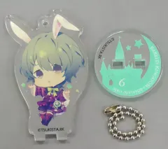 【中古】キーホルダー・マスコット(キャラクター) 水無月涙 「2.5次元ダンスライブ『ツキウタ。』ステージ ツキステ。 第5幕 Rabbits Kingdom×animatecafe トレーディングアクリルスタンドキーホルダー」