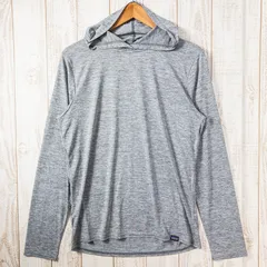 【Men's S グレー系】 Patagonia ( パタゴニア ) キャプリーン クール デイリー フーディ ポリエステル International Men's  化繊 フーディ インナー シャツ トップス ウェア