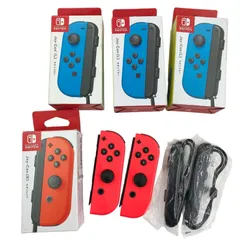 186000 現状品 Nintendo 任天堂 ニンテンドウ Nintendo Switch ニンテンドースイッチ　ジョイコン  HAC-015 HAC-016  ネオンレッド　ブルー 6点まとめ売り