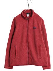 【お得なクーポン配布中!】 14年製 パタゴニア ベターセーター ジャケット メンズ M / 古着 Patagonia アウトドア フリース フルジップ ブルゾン ニット ハイネック 赤