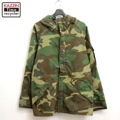 90s USA製 vintage U.S.ARMY  ウッドランドカモ ECWCS GEN1 LEVEL6 ゴアテックス Wジップ ミリタリージャケット メンズ 表記M-Rサイズ