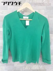 ◇ OPAQUE.CLIP オペーク ドット クリップ 長袖 カットソー サイズM グリーン系 レディース 【中古】 【1104020008950】