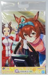 BANDAI SPIRITS 이치 반 쿠지 말 딸 프리티 더비 5탄 C상 메지로 브라이트 & 메지로 라이언 일러스트 보드