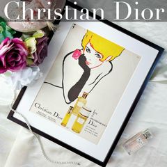1966 広告＞Dior Rene Gruau ディオール ルネ・グリュオ