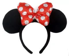 【中古】アクセサリー(非金属)(キャラクター) ミニーマウス カチューシャ(レッド) 「ディズニー」 東京ディズニーランド限定