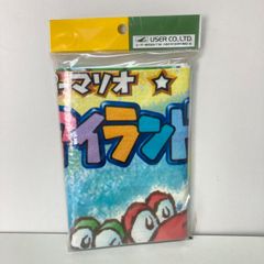 M0804A　ヨッシーアイランド　ベイビーマリオ　レジャーシート　レトロ　デッドストック　当時物　希少　レア　未開封　長期保管品　キャンプ　アウトドア　マリオ　任天堂　FARNS ピクニック　遠足　コンパクト　U-P201