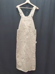 ◇ Θ RED CHOP WORKS ロング オーバーオール　サロペット　ジャンスカ サイズ38 ベージュ レディース P  【1409250014703】のサムネイル