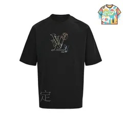【今日WTO】Louis Vuitton 25SS 破線ロゴプリント ショートスリーブ-KM96